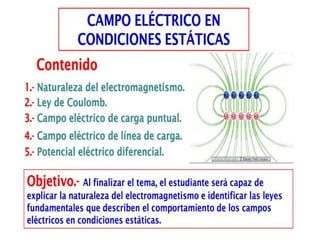 Campo electrico en condiciones estaticas 1.1