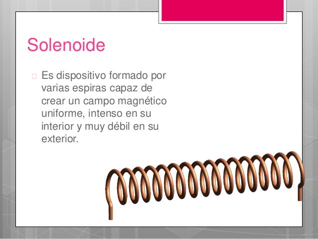 Campo magnético creado por un solenoide (2)