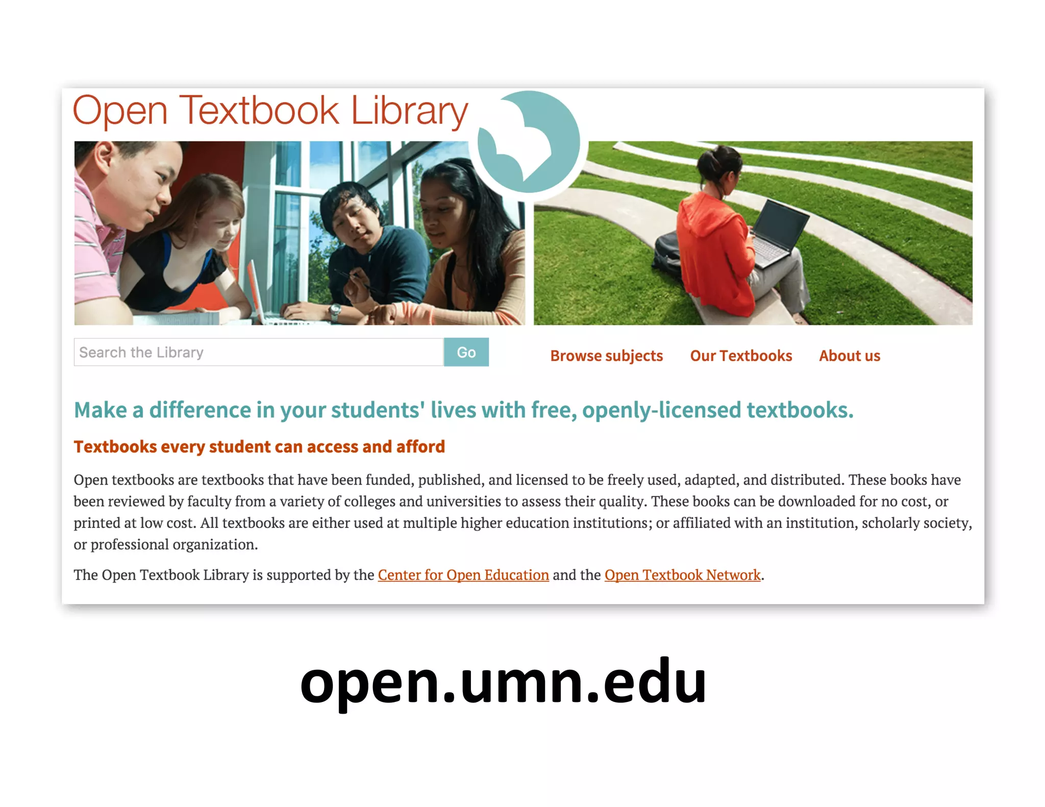 open.umn.edu
 