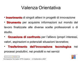 Campora Formazione Formatori Ifts 