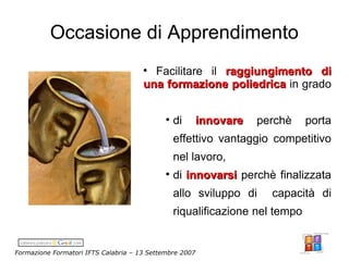 Campora Formazione Formatori Ifts 