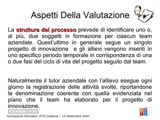 Campora Formazione Formatori Ifts 