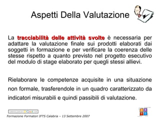 Campora Formazione Formatori Ifts 