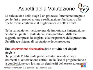 Campora Formazione Formatori Ifts 