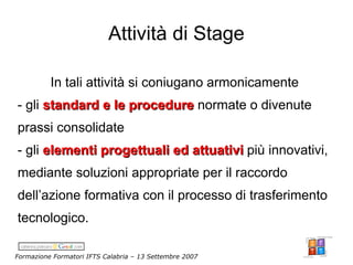 Campora Formazione Formatori Ifts 