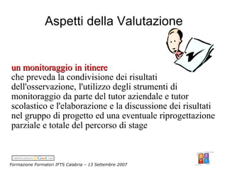 Campora Formazione Formatori Ifts 