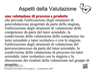 Campora Formazione Formatori Ifts 