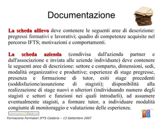 Campora Formazione Formatori Ifts 