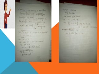 Números Reales y Plano Numérico