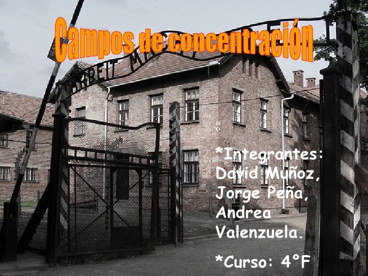 Campos De Concentracion!!