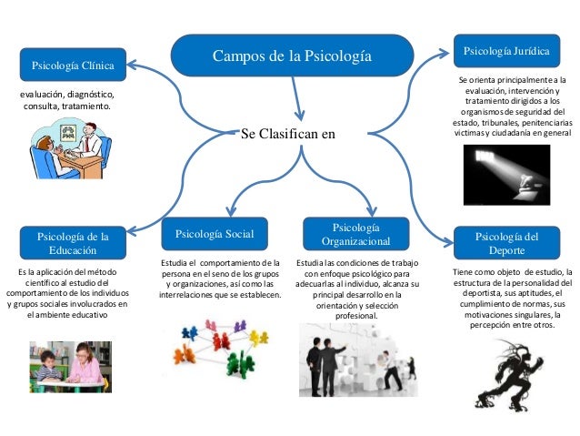 Campos de la psicologia bruno guedez