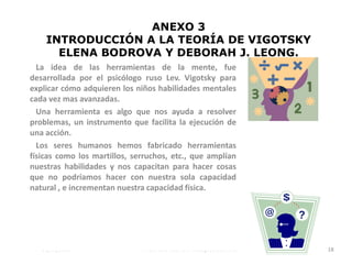 14/05/2010ATP. Lic. Lilia Gabriela Velàzquez Guevara.10La construcción del conocimiento  La construcción cognitiva esta mediada socialmenteLa interacción social y la manipulación física son necesarias para el desarrollo.Las ideas del maestro median o influyen en lo que el niño aprende y cómo lo hace.