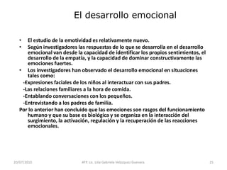 ¿Qué tipo de simulaciones son posibles en los niños pequeños?Acerca de la identidad o propiedad de un objeto ,por ejemplo: el agua esta hirviendo.Sobre si mismos u otra persona, por ejemplo: yo no soy un oso.Un evento o acción o sobre una situación, por ejemplo: simular llorar o comer.El niño se vuelve con la edad menos dependiente de apoyos concretos y realistas:Simulador neófito- necesita el objetoNivel intermedio- utiliza cualquier objetoExperto- no necesita el objeto, puede utilizar señas o mímica.El juego de simulación se hace socializado de forma creciente en el curso de su desarrollo en la infancia.Se convierten en coguionistas, codirectores, coactores y actores sin confundirse acerca de cual de sus roles están adoptando ellos o sus compañeros.
