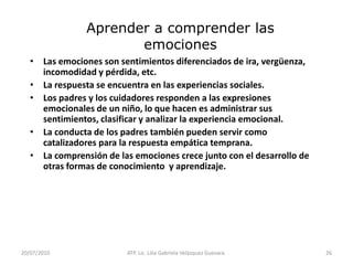 ANEXO 3INTRODUCCIÓN A LA TEORÍA DE VIGOTSKYELENA BODROVA Y DEBORAH J. LEONG.   La idea de las herramientas de la mente, fue desarrollada por el psicólogo ruso Lev. Vigotsky para explicar cómo adquieren los niños habilidades mentales cada vez mas avanzadas.   Una herramienta es algo que nos ayuda a resolver problemas, un instrumento que facilita la ejecución de una acción.   Los seres humanos hemos fabricado herramientas físicas como los martillos, serruchos, etc., que amplían  nuestras habilidades y nos capacitan para hacer cosas que no podríamos hacer con nuestra sola capacidad natural , e incrementan nuestra capacidad física.14/05/2010ATP. Lic. Lilia Gabriela Velàzquez Guevara.18