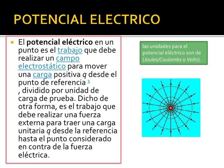 Campo y potencial electrico