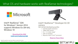 Programming with RealSense using .NET