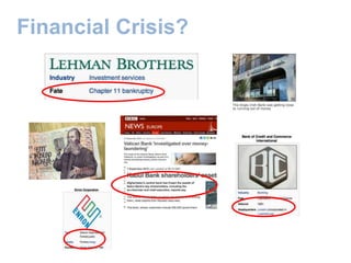 FinancialCrisis?<br />