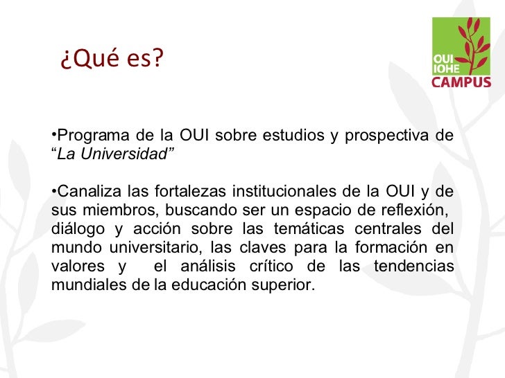 Campus ¿Que Es?