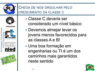 O apagão de profissionaisPetróleoPetrobras irá precisar até 2013 de         207 mil profissionais em 185 categorias. Atualmente, um engenheiro especializado em petróleo tem salário inicial de 5,6 mil reais.http://estagio.ig.com.br/guiadocandidato/carreira/oportunidades+na+industria+do+petroleo/n1237763822160.html9