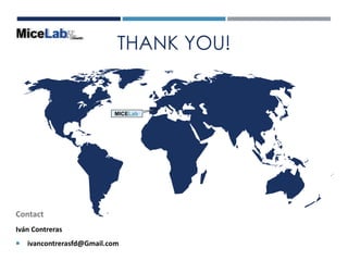 MICELab
THANK YOU!
Iván Contreras
 ivancontrerasfd@Gmail.com
Contact
 