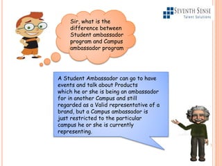 Campus ambassador program | PPTX