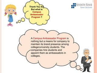 Campus ambassador program | PPTX