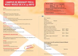 Campus Bàsquet Nadal 2011