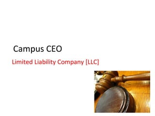 Campus CEO Limited Liability Company [LLC] 