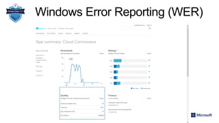 Windows Error Reporting (WER)
 