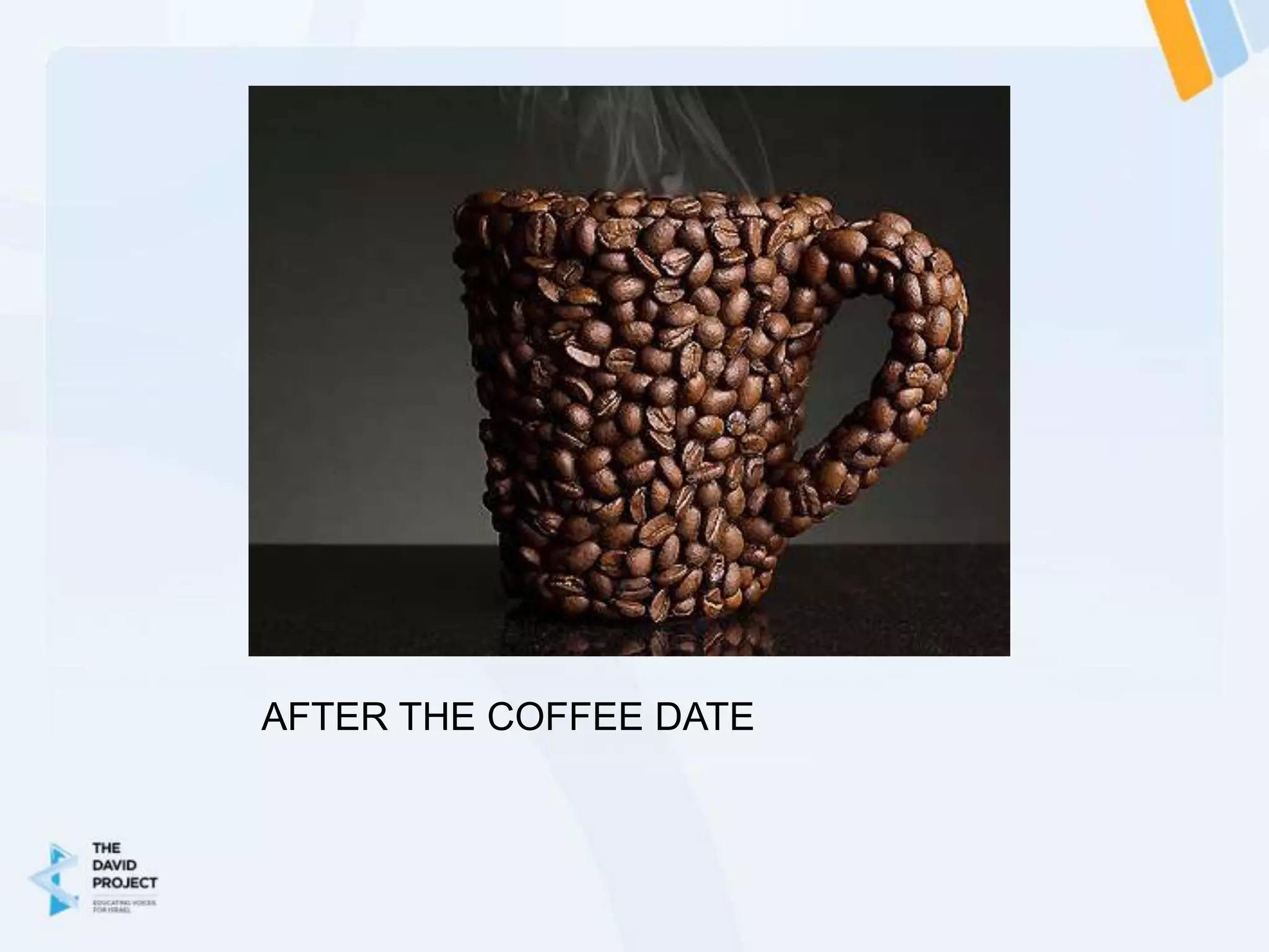 AFTER THE COFFEE DATE
 