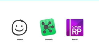 Axure RPOmniGraﬄeBalsamiq
 