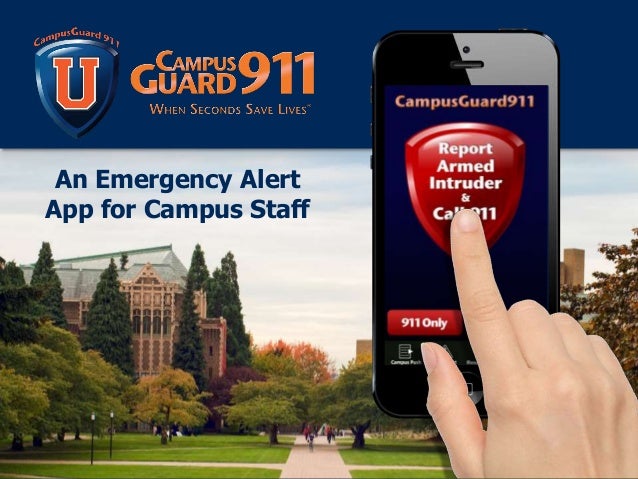 What is CampusGuard911? An emergency alert app for campus ...