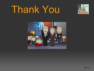 Thank You




            Nate 14
 
