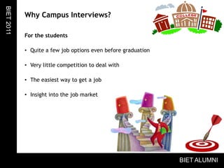 Campus interview | PPTX