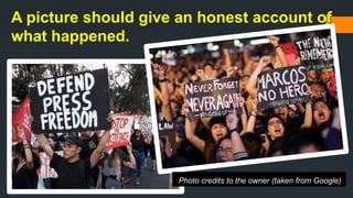 Photo Credit Examples Journalism CAMPUS JOURNALISM AND PHOTOJOURNALISM POWERPOINT | PPTX