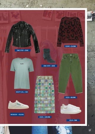 nasty gal • 31€
17
gemo • 24.99€
asos • 69.99€
asos • 139.99€
veja • 99€
one step • 350€
one step • 180€
reebook • 99,95€
DR
 