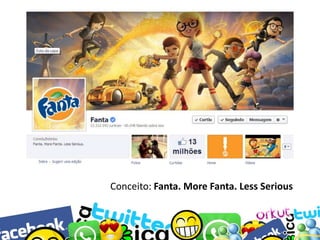 Conceito: Fanta. More Fanta. Less Serious

 