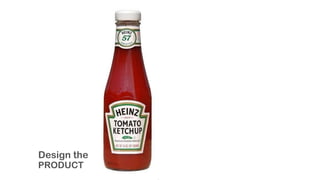Design the
PRODUCT
 