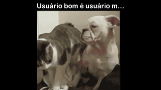 Usuário bom é usuário m…
 