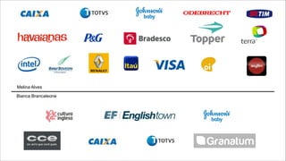 Melina Alves
Bianca Brancaleone

 