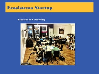 Espacios de Coworking
Ecosistema Startup
 