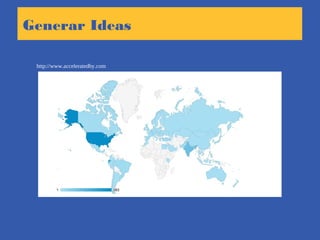 Generar Ideas
http://www.acceleratedby.com
 