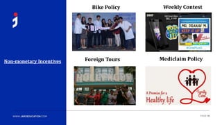 PAGE 18
Non-monetary Incentives
Bike Policy Weekly Contest
Foreign Tours Mediclaim Policy
 