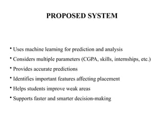 Campus Placement Prediction and Analysis Using Machine Learning ...