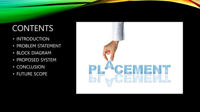 CAMPUS PLACEMENTS PREDICTOR .pptx