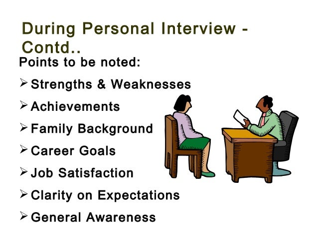 interview points