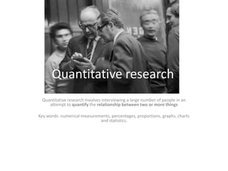 Primary researchPrimary research is information collected directly by the researcher and is gathered to address the problem at hand. This includes instruments such as surveys, interviews and focus groups and observation