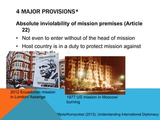 Understanding Diplomatic Privileges and Immunities | PPTX