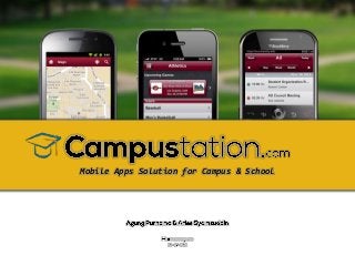 Mobile Apps Solution for Campus & School
 