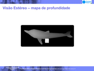 Visão Estéreo – mapa de profundidade 